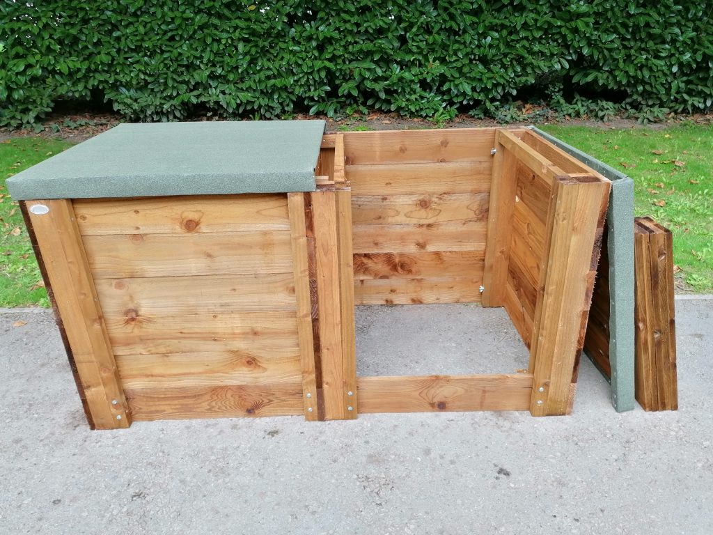 Wooden Compost Bin | Sturdy Design | Archwood Greenhouses