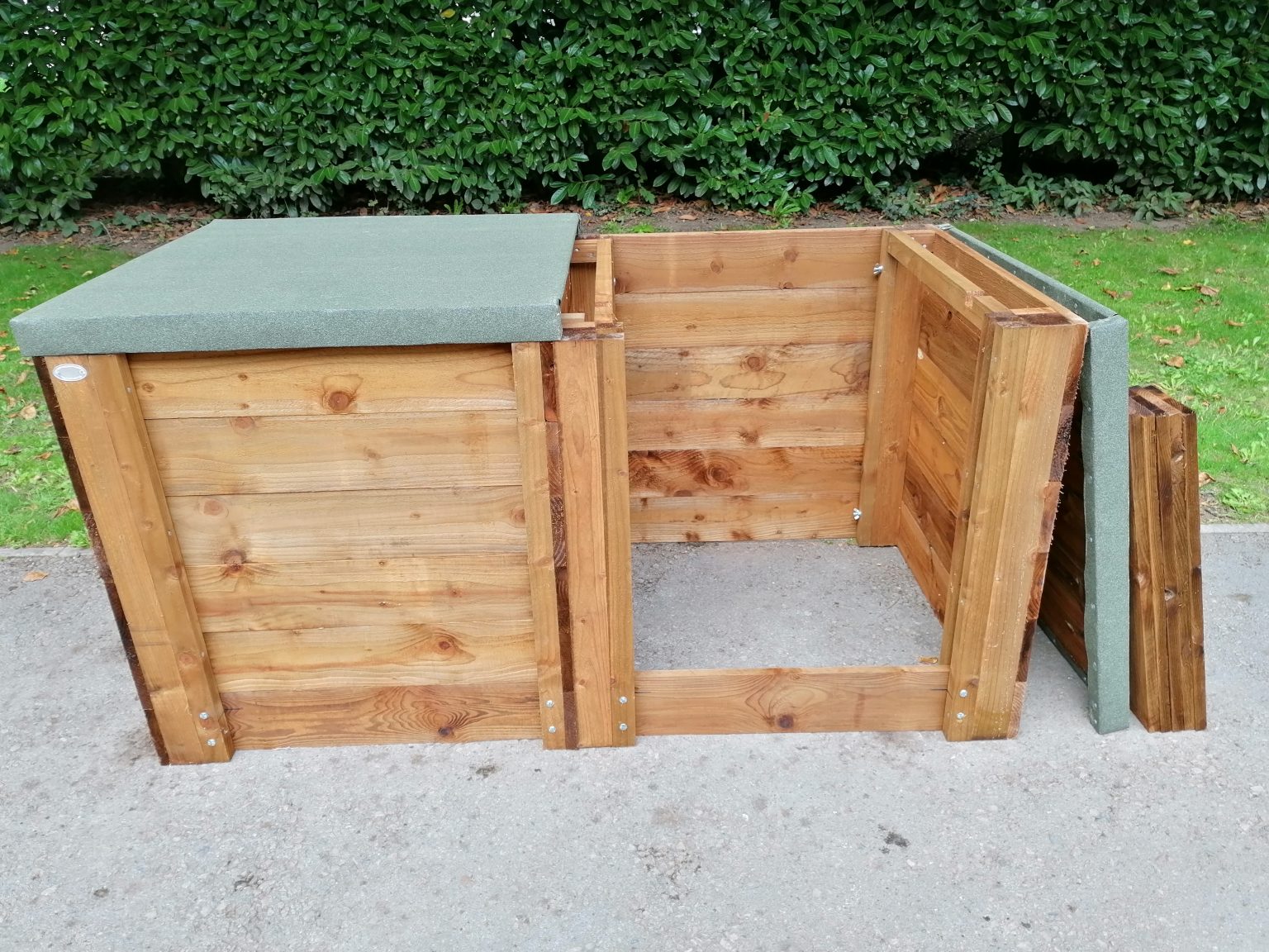 Wooden Compost Bin | Sturdy Design | Archwood Greenhouses