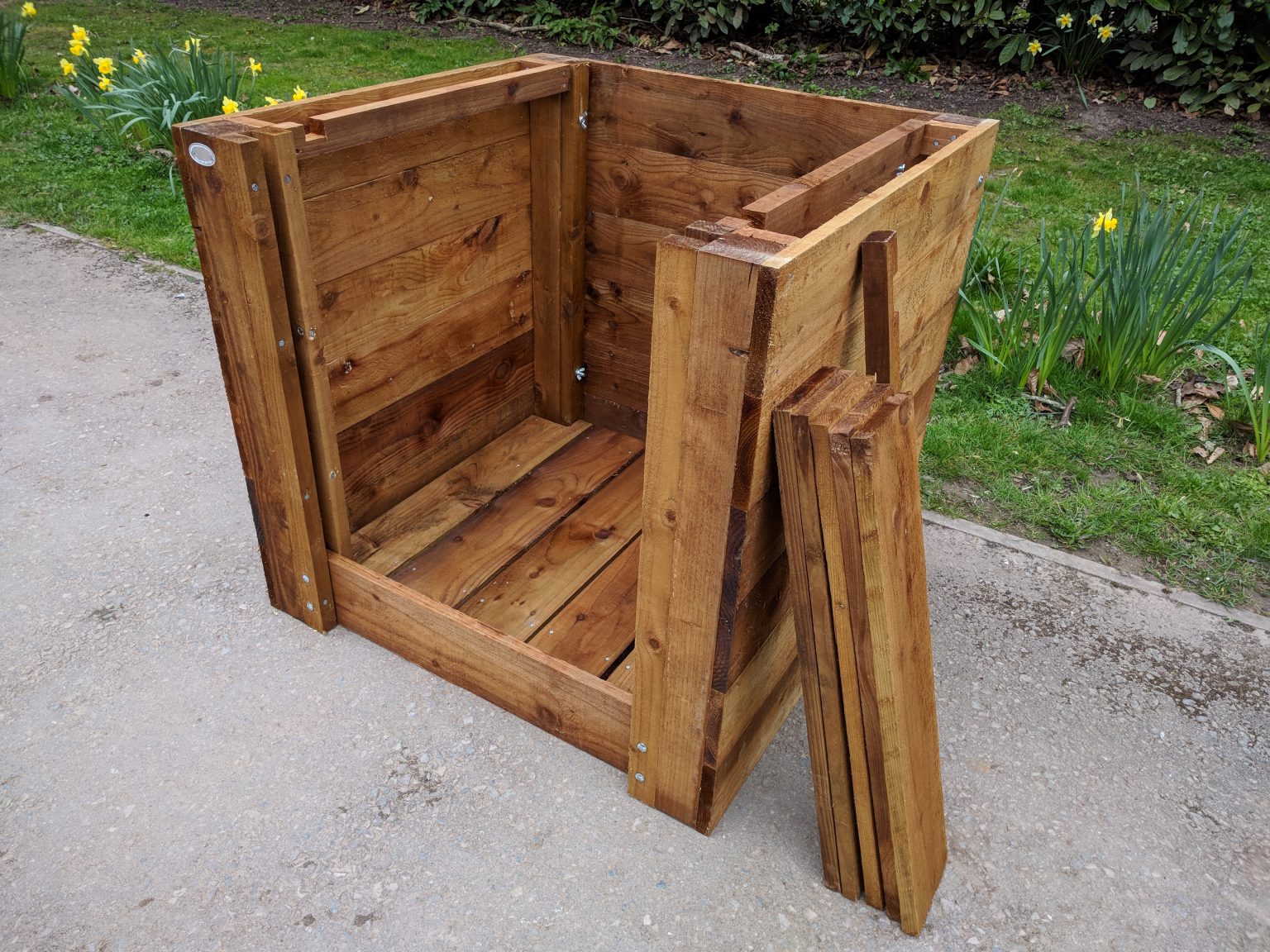 Wooden Compost Bin | Sturdy Design | Archwood Greenhouses