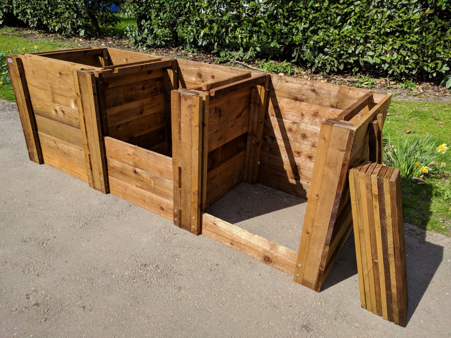 Wooden Compost Bin | Sturdy Design | Archwood Greenhouses