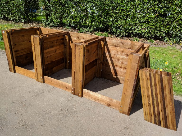 Wooden Compost Bin | Sturdy Design | Archwood Greenhouses