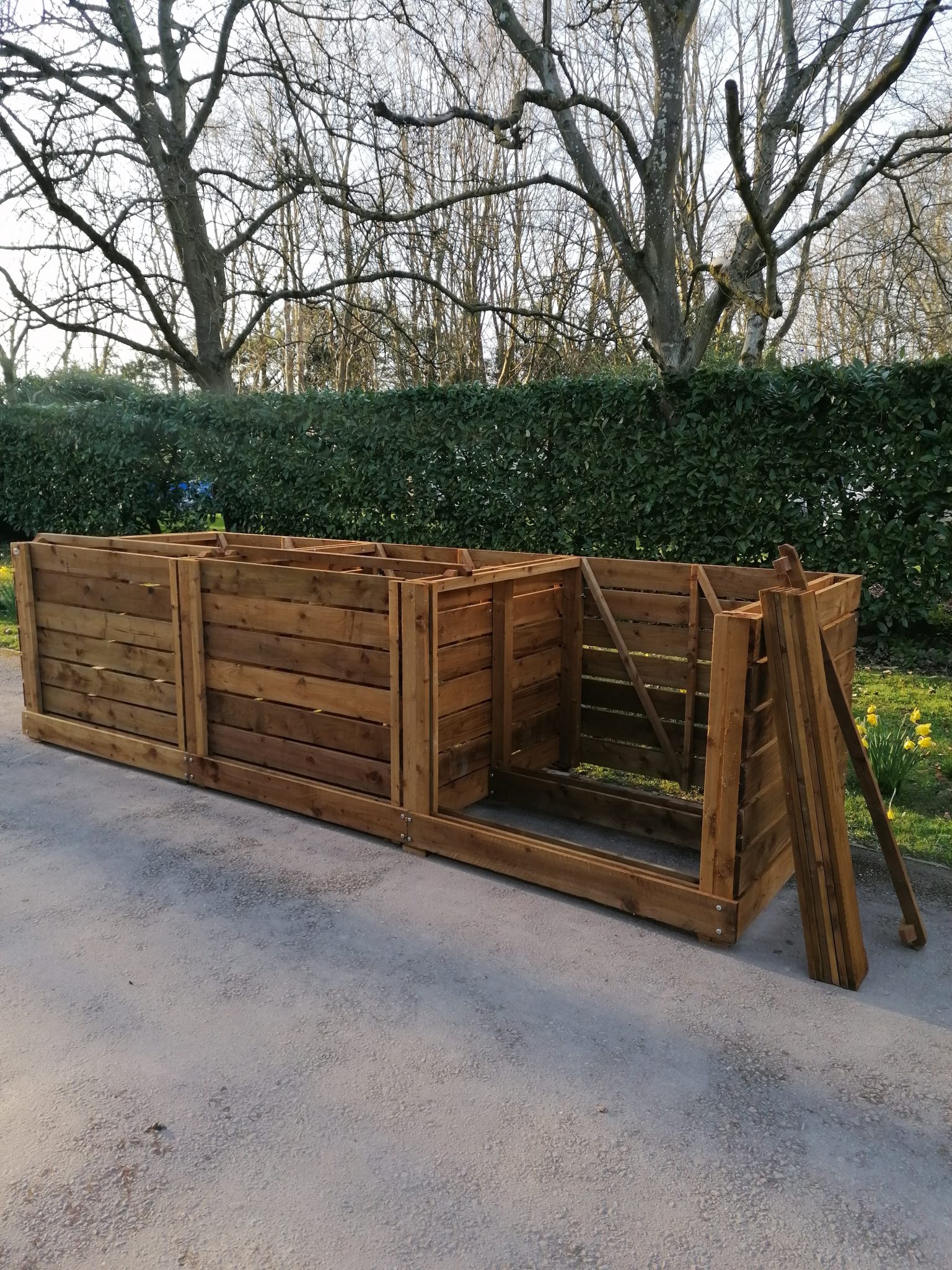 Wooden Compost Bin (Large Sizes) Archwood Greenhouses