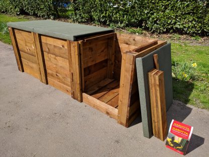 Wooden Compost Bin System