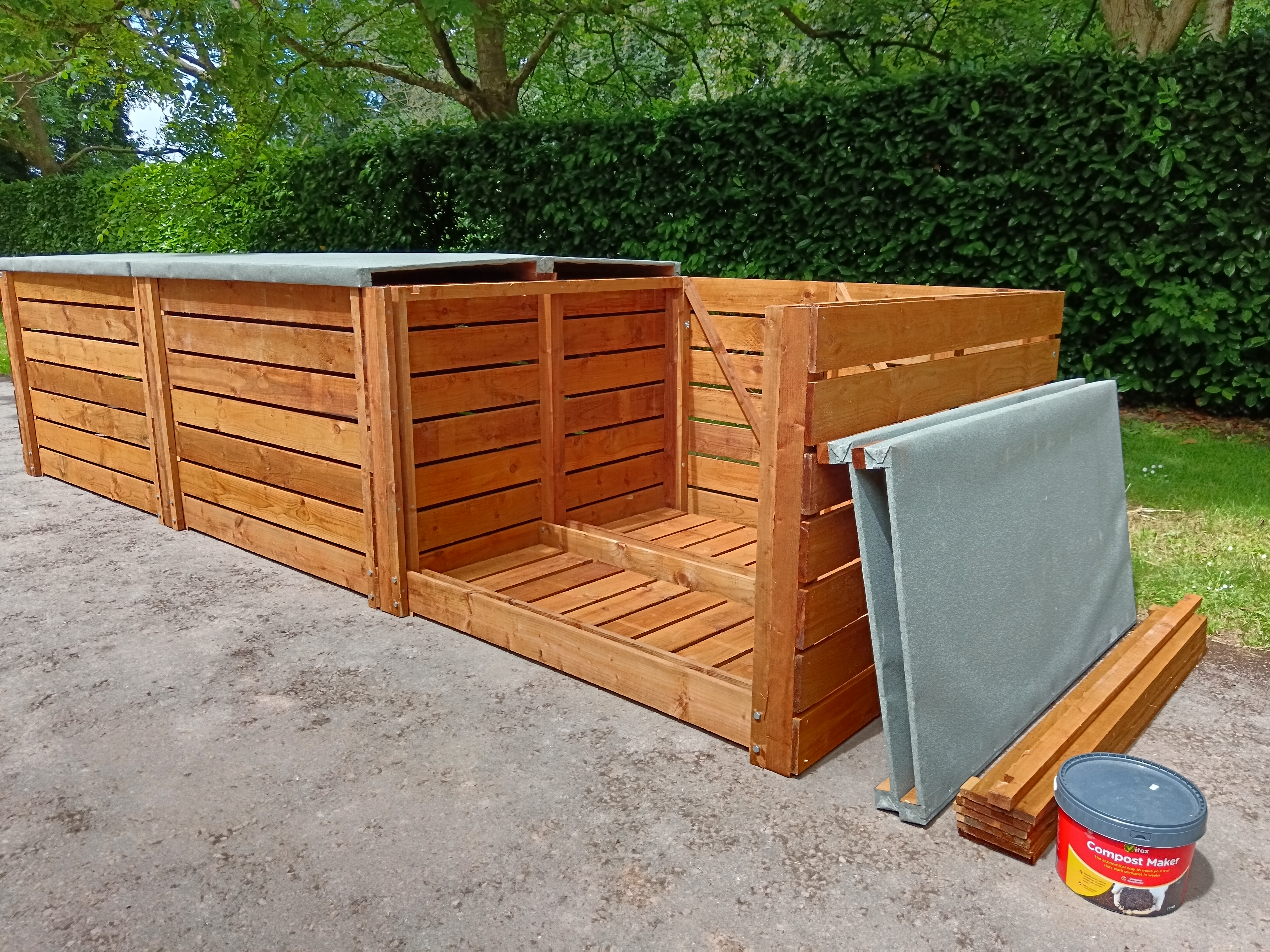 Wooden Compost Bin System (Large Sizes)