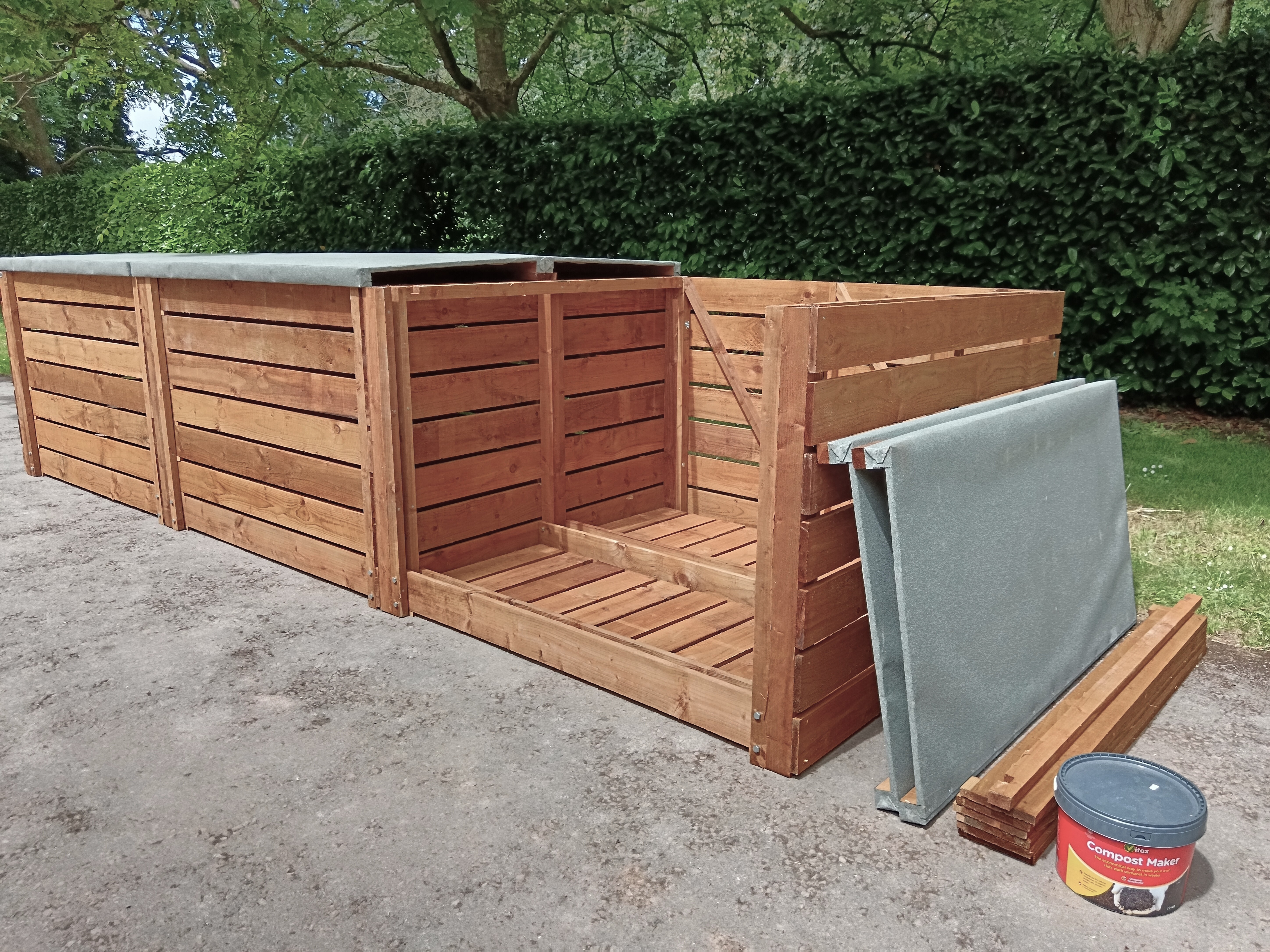 Wooden Compost Bin System (Large Sizes)