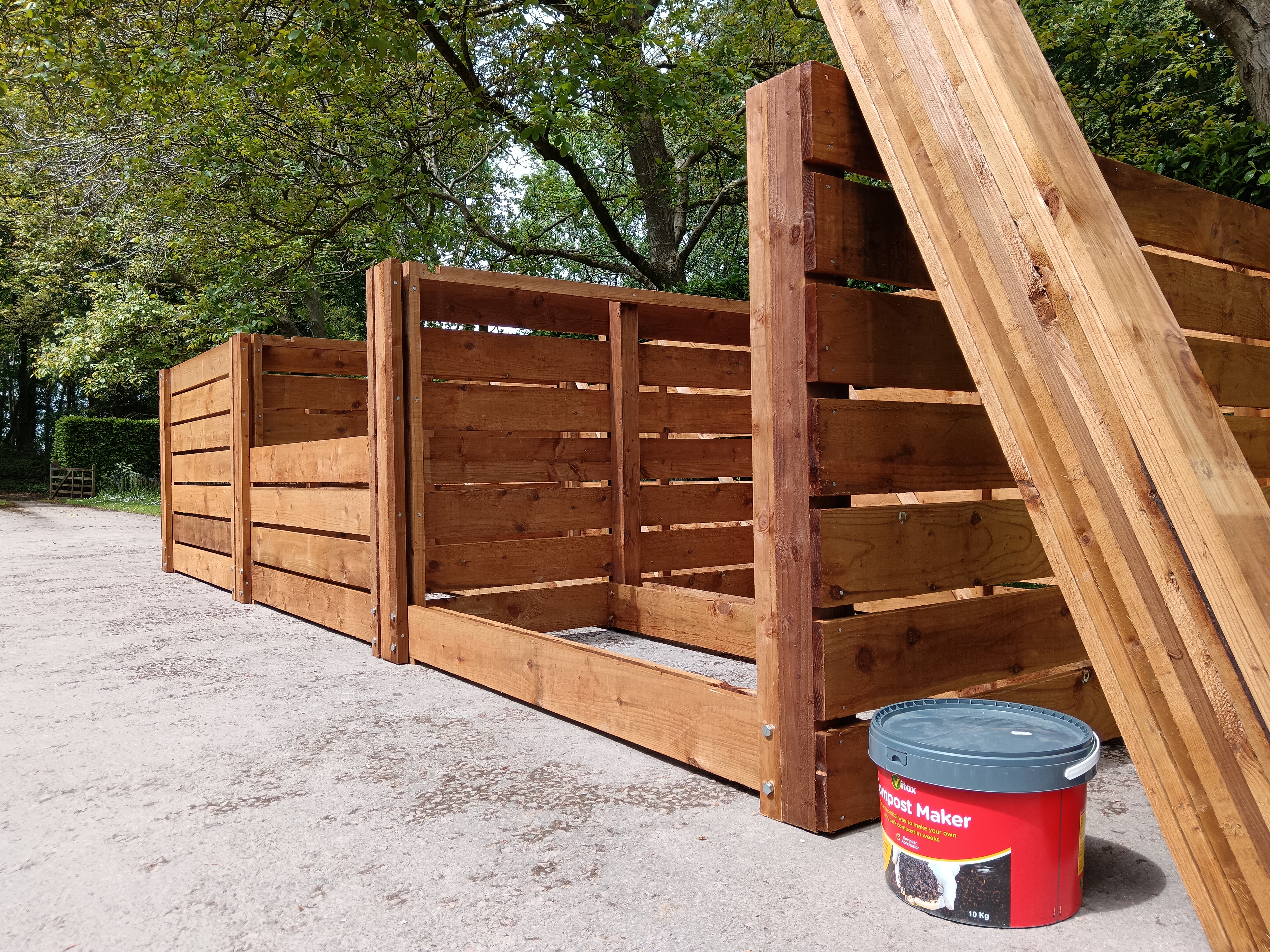 Wooden Compost Bin System (Large Sizes)